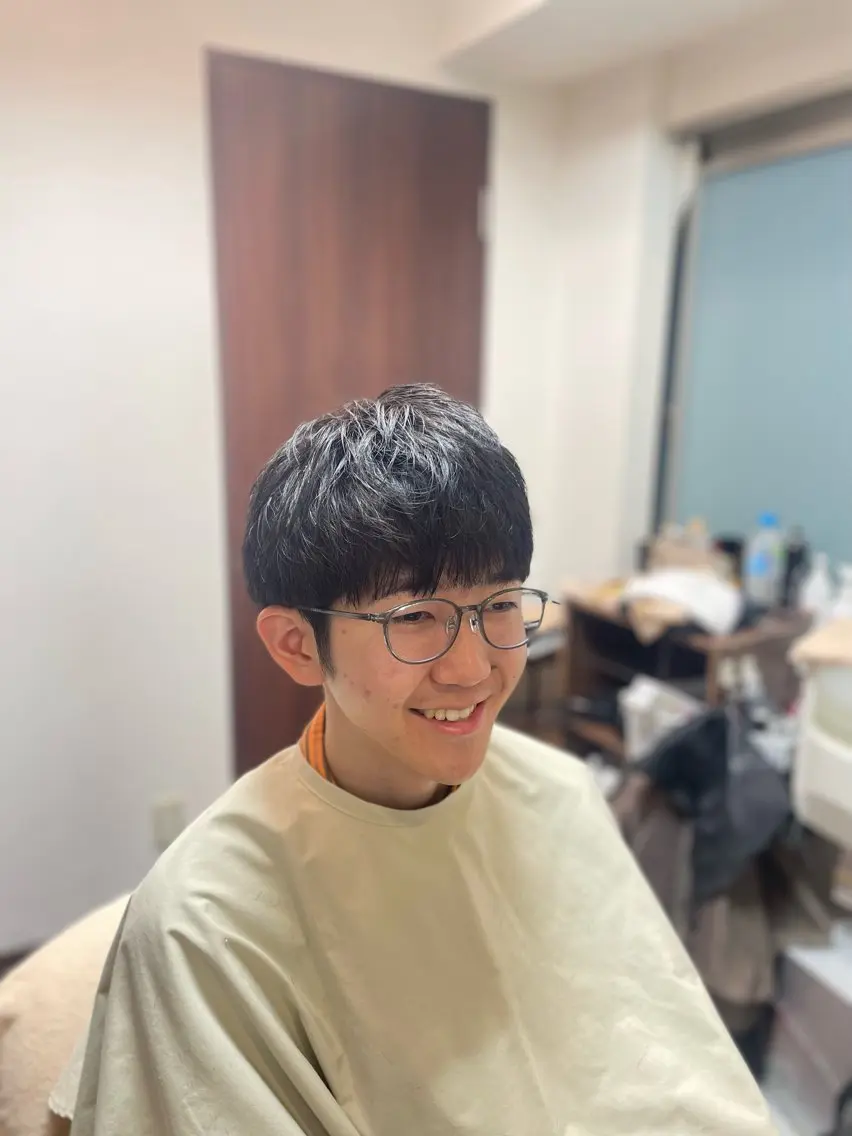 カット＋シャドウパーマの写真