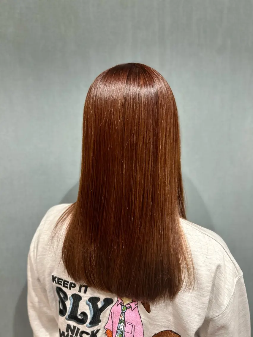 ミディアム カラー 足立 湧哉のヘアスタイル