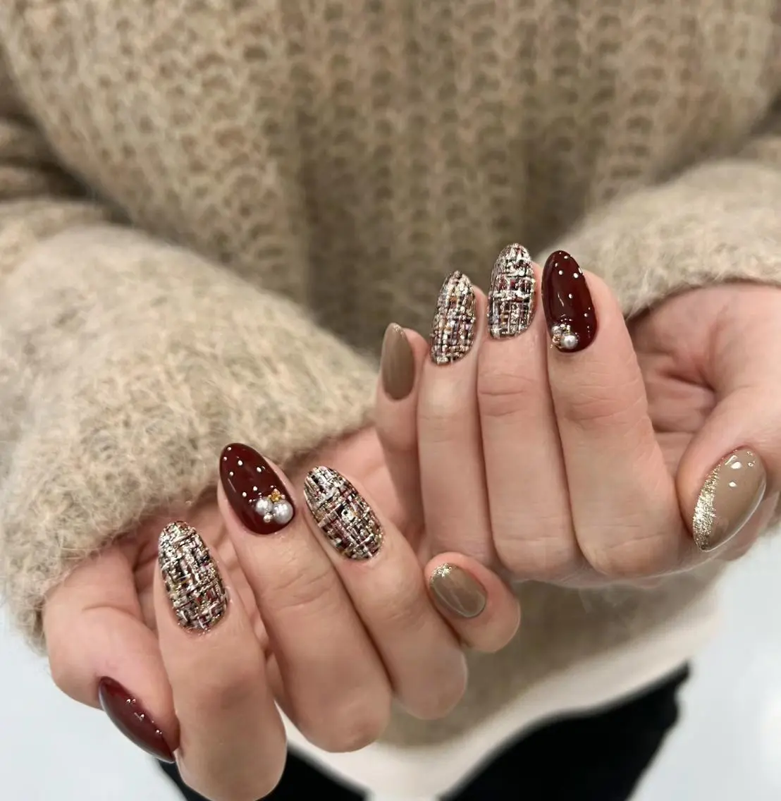 ネイル ハンドネイル ハンドケア 🍑 momo_nailのネイルデザイン