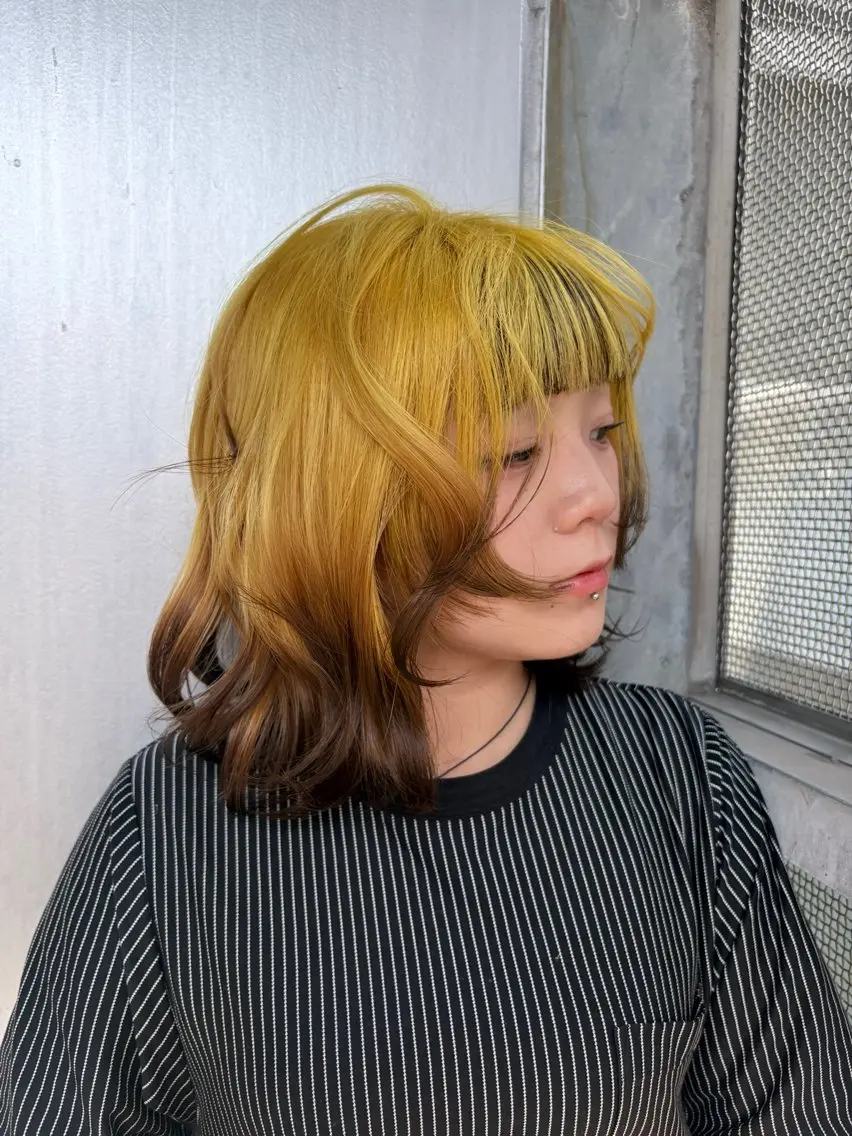ミディアム 【CHERIE】天神 大名サロン💫りんのヘアスタイル