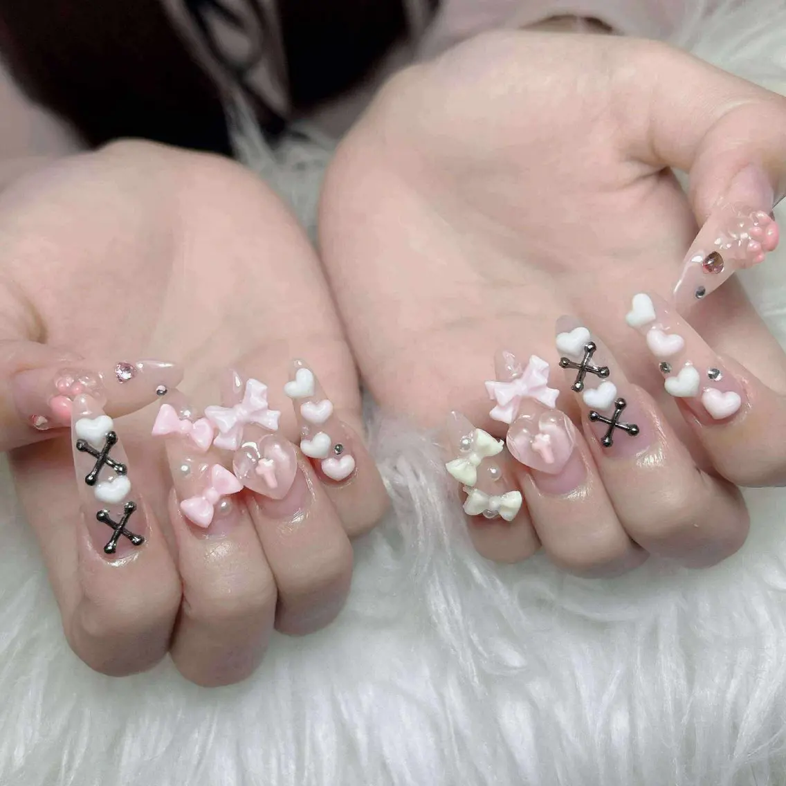ネイル オーロラネイル チークネイル フットネイル フレンチネイル ハロウィン Lumi Shinokuboのネイルデザイン