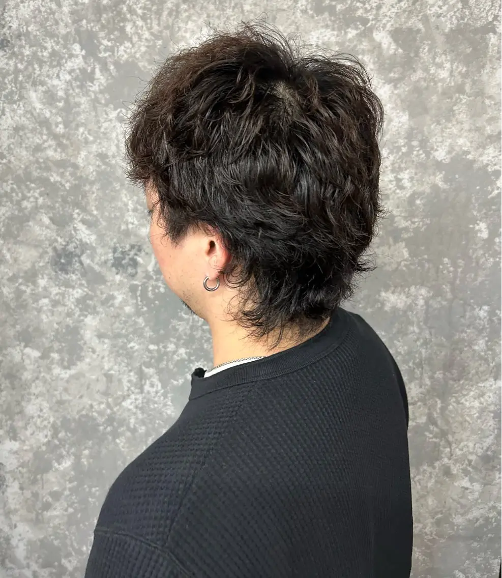パーマ カット パーマ 🌈メンズパーマ🌈 メンズカットアリサのヘアスタイル