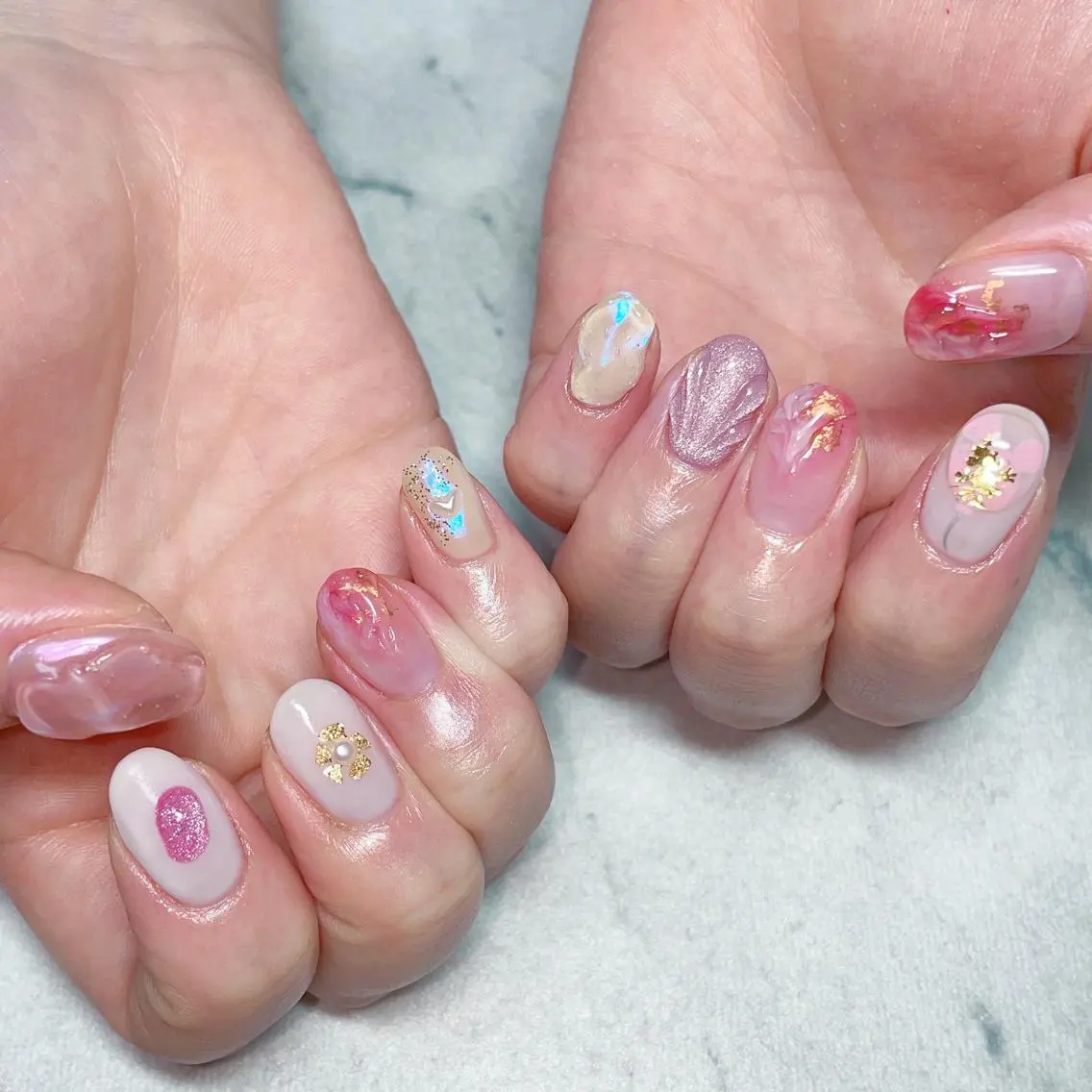 ネイル ハンドネイル Jeremy ♡ HARUKAのネイルデザイン