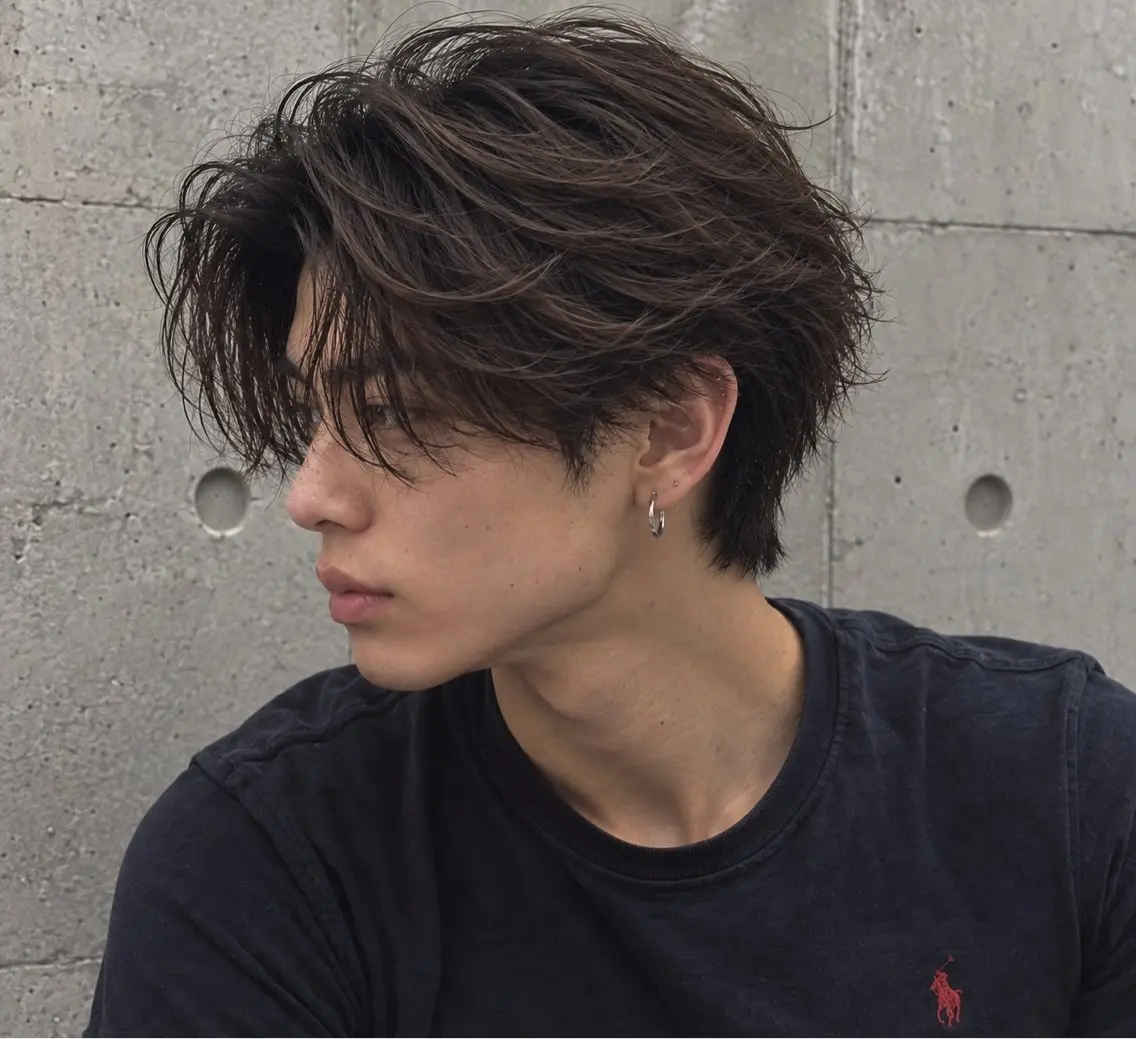 パーマ メンズ カット パーマ 🏁 メンズ特化 /Hinata🌼のヘアスタイル