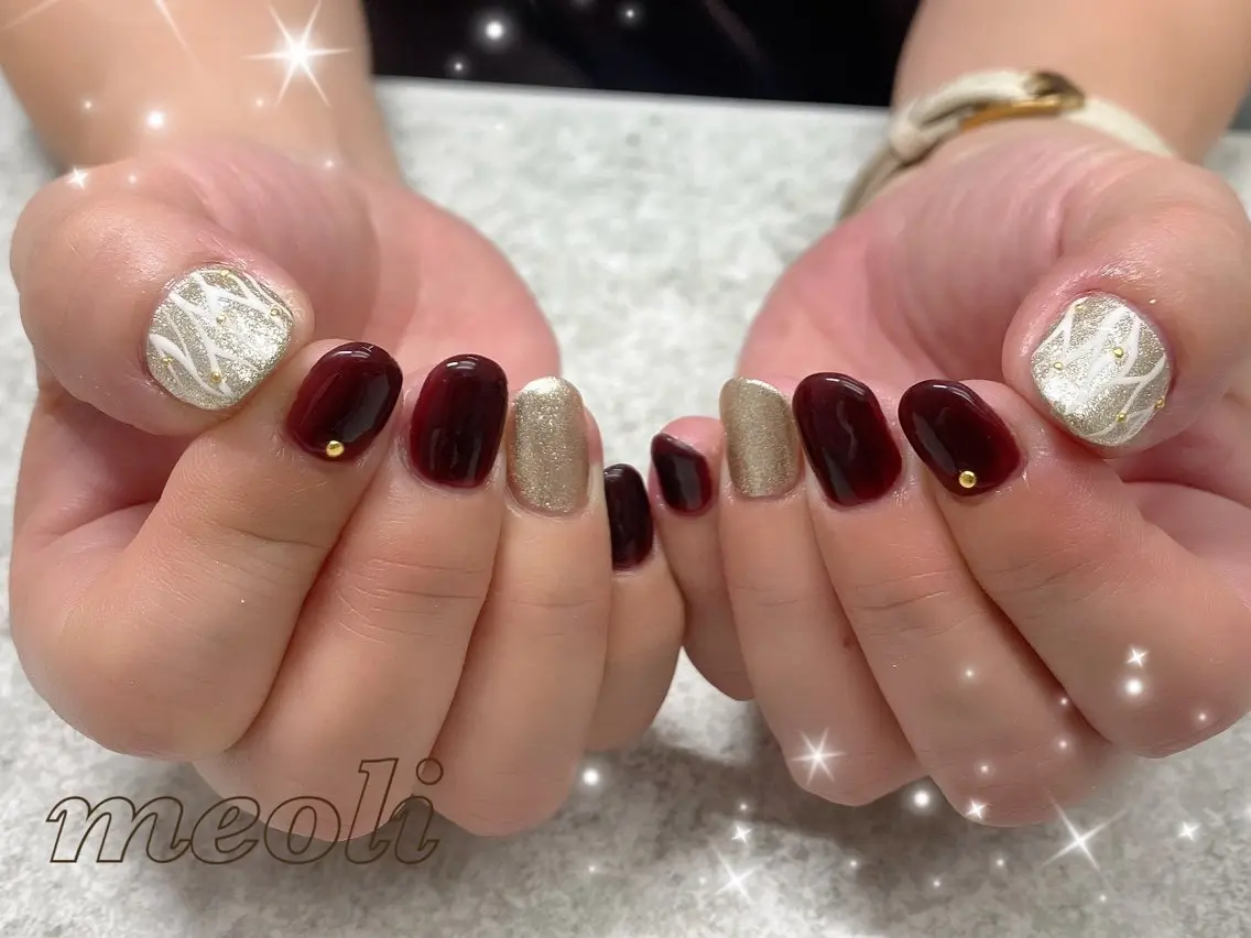ネイル ハンドネイル nail salon meoli メグのネイルデザイン