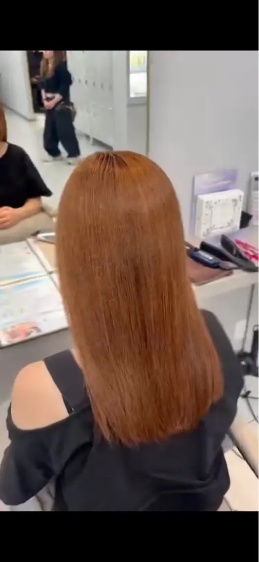 縮毛矯正 こゆき/北千住/ 縮毛矯正モデル募集中のヘアスタイル