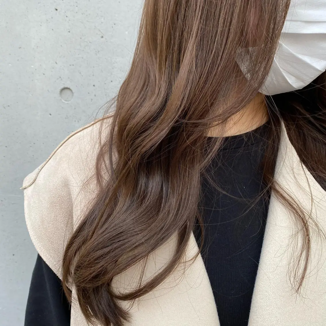 ロング カット ヘアカラー トリートメント ヘッドスパ putri店長 和田鈴采のヘアスタイル