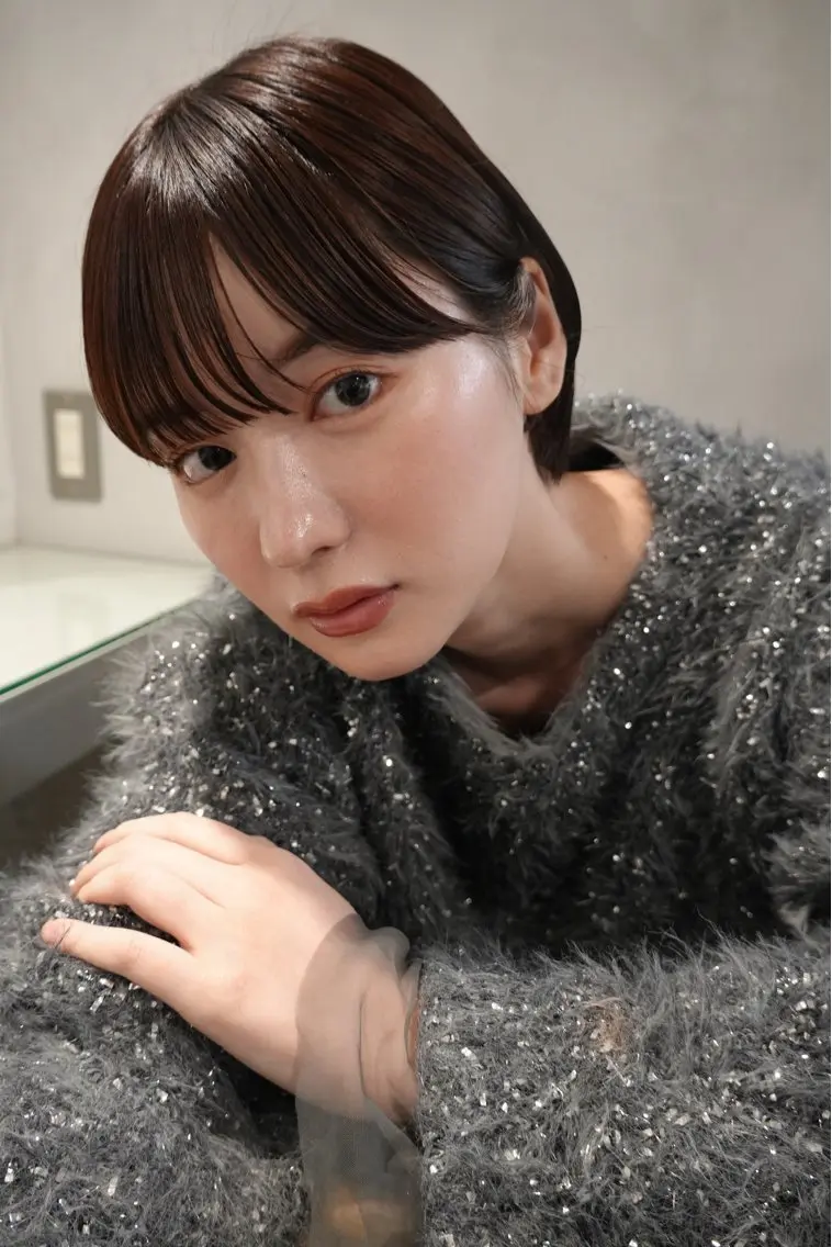 ショート カット ヘアカラー 骨格診断で絶対可愛い ✨丸みショート✨凌弥のヘアスタイル