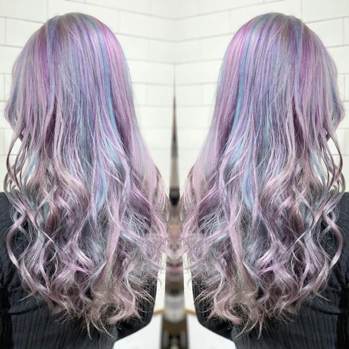 セミロング カラー パーマ ヘアアレンジ メンズ キッズ ネイル マツエク・マツパ ヘアカラー トリートメント 髪質改善×ハイトーン 中田啄也のヘアスタイル