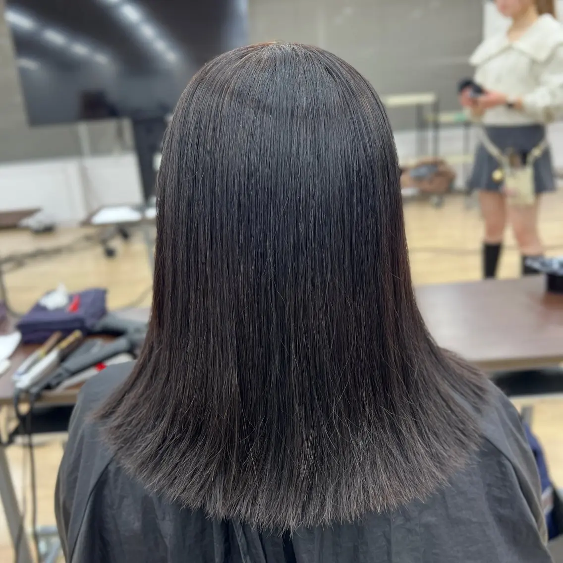 セミロング 透明感カラー / Rio👶🏻💞のヘアスタイル