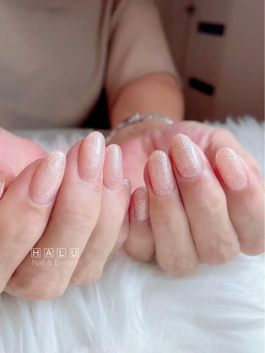 ネイル フラッシュネイル キラキラネイル HALU ハルのネイルデザイン