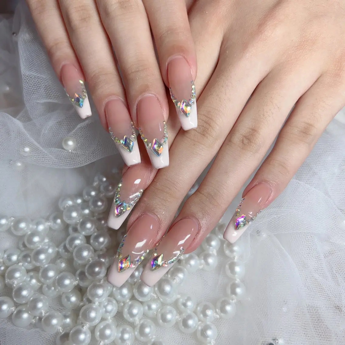 ネイル M 🌷Nail 長さだし専門店のネイルデザイン