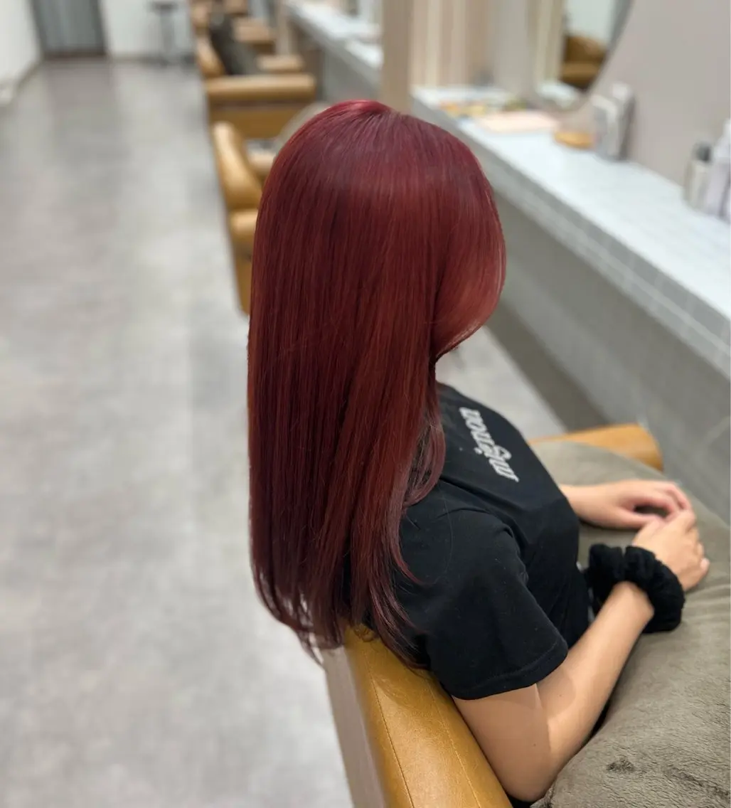 ロング ヘアカラー トリートメント  ︎︎ sa-yaのヘアスタイル
