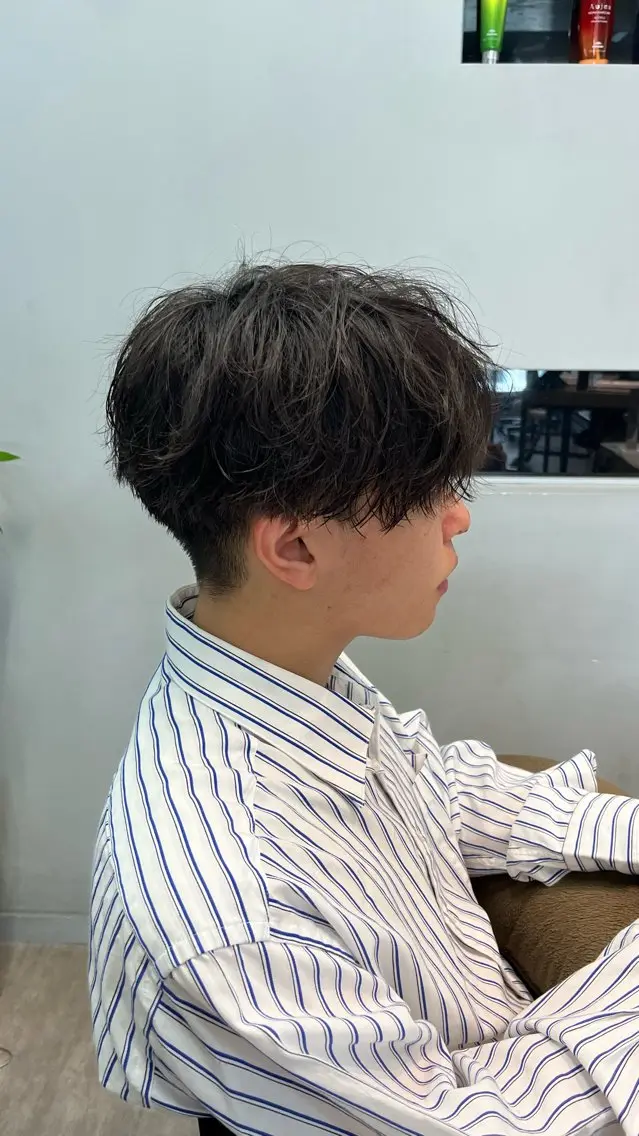 パーマ メンズ カット パーマ メンズカット パーマ飯野友喜のヘアスタイル