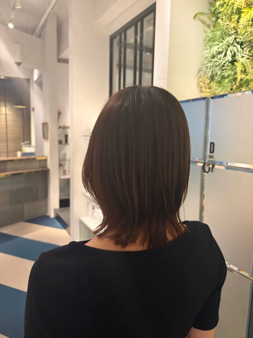 ミディアム ワタナベ イオリ🧼のヘアスタイル