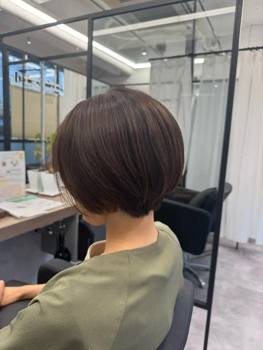 ショート ショートボブ ボブ ショートヘア カット 高橋 廉人のヘアスタイル
