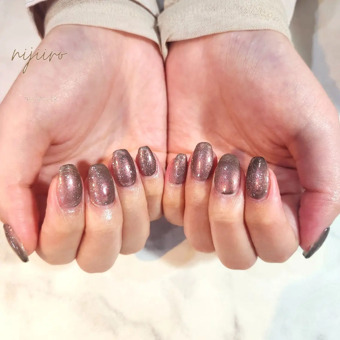 ネイル ハンドネイル nijiiro🌈 サトウのネイルデザイン