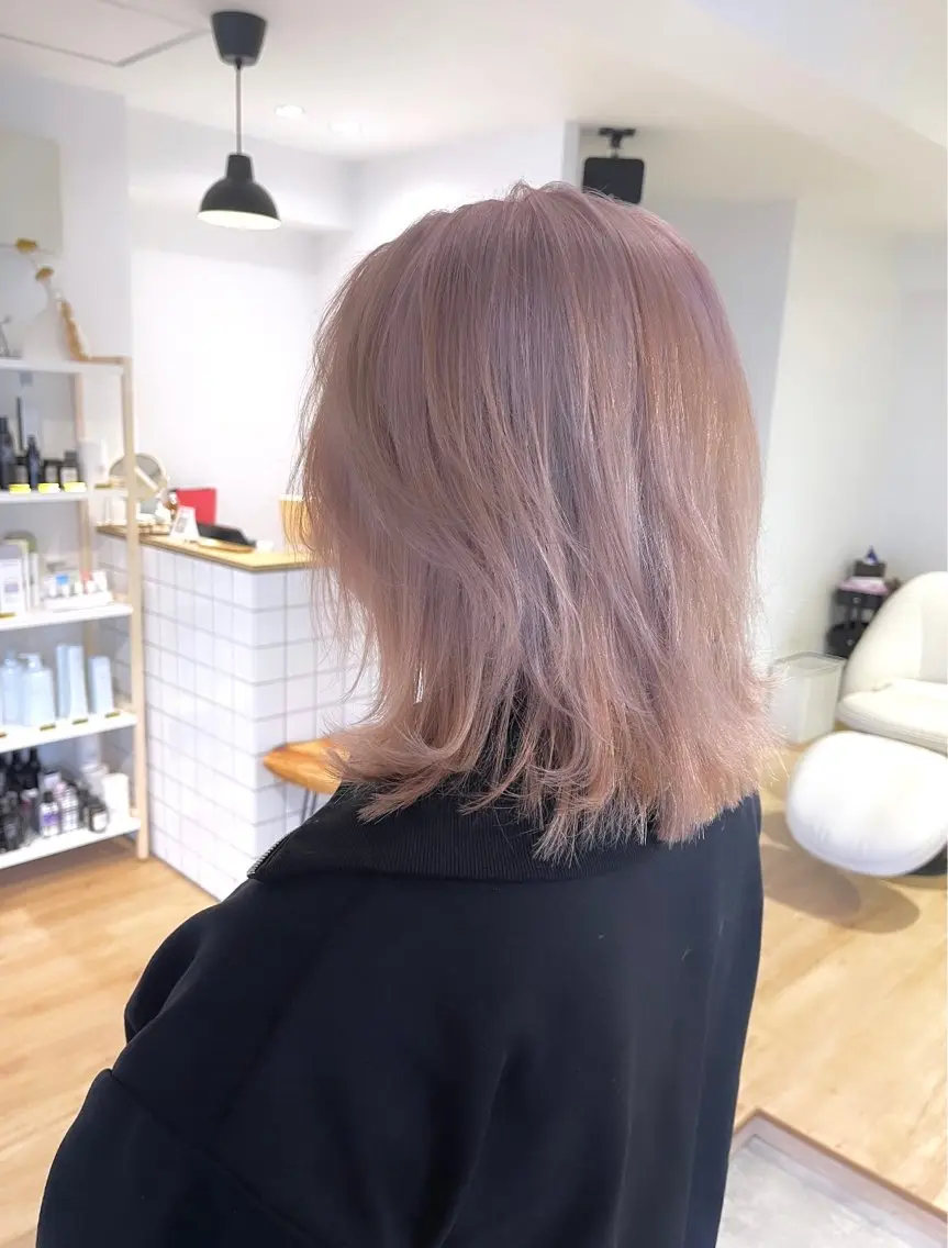 カラー ANDIAMO SAKAE🍁楓のヘアスタイル