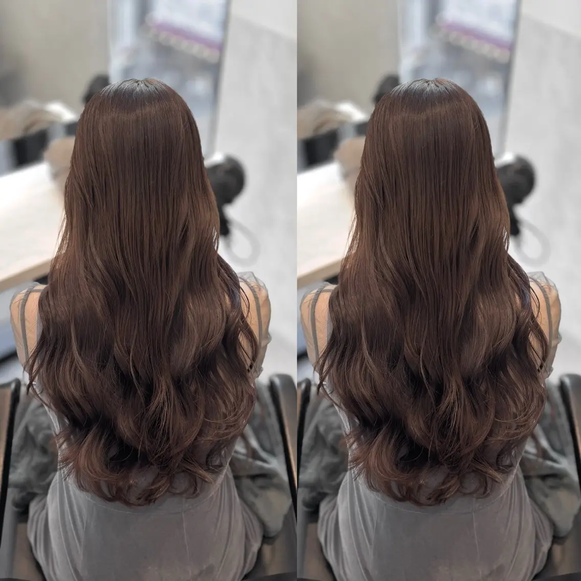 ロング ヘアカラー 🌟透明感カラー 🌟松岡勇輝のヘアスタイル