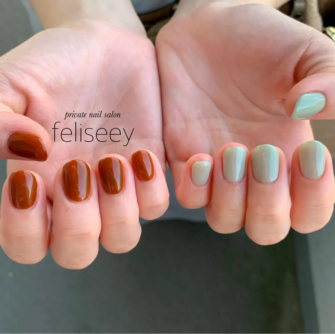 ネイル ジェルネイル パラジェル シンプルネイル feliseey 〘フェリシー 〙のネイルデザイン