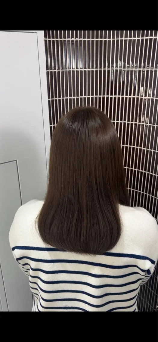 セミロング ヘアカラー 🎀カラーモデル募集 /KAEDE🎀のヘアスタイル