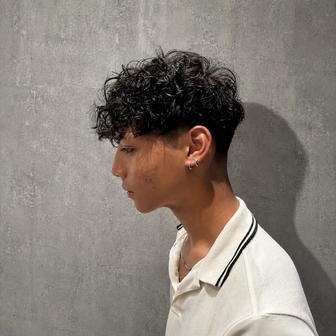 【men's only🚹】雰囲気爆増パーマ(スペインカール・プードルパーマ・波巻きスパイラル・ツイストスパイラル)の写真
