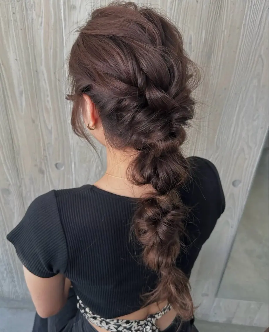 ロング RINO‎🤍🎀 𝑏𝑒𝑙𝑡𝑎のヘアスタイル