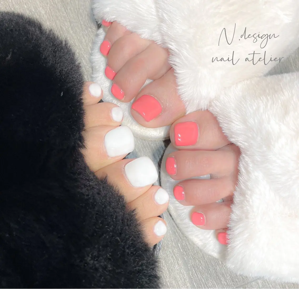 ミニモ学割U24フットジェルネイルワンカラー💅の写真