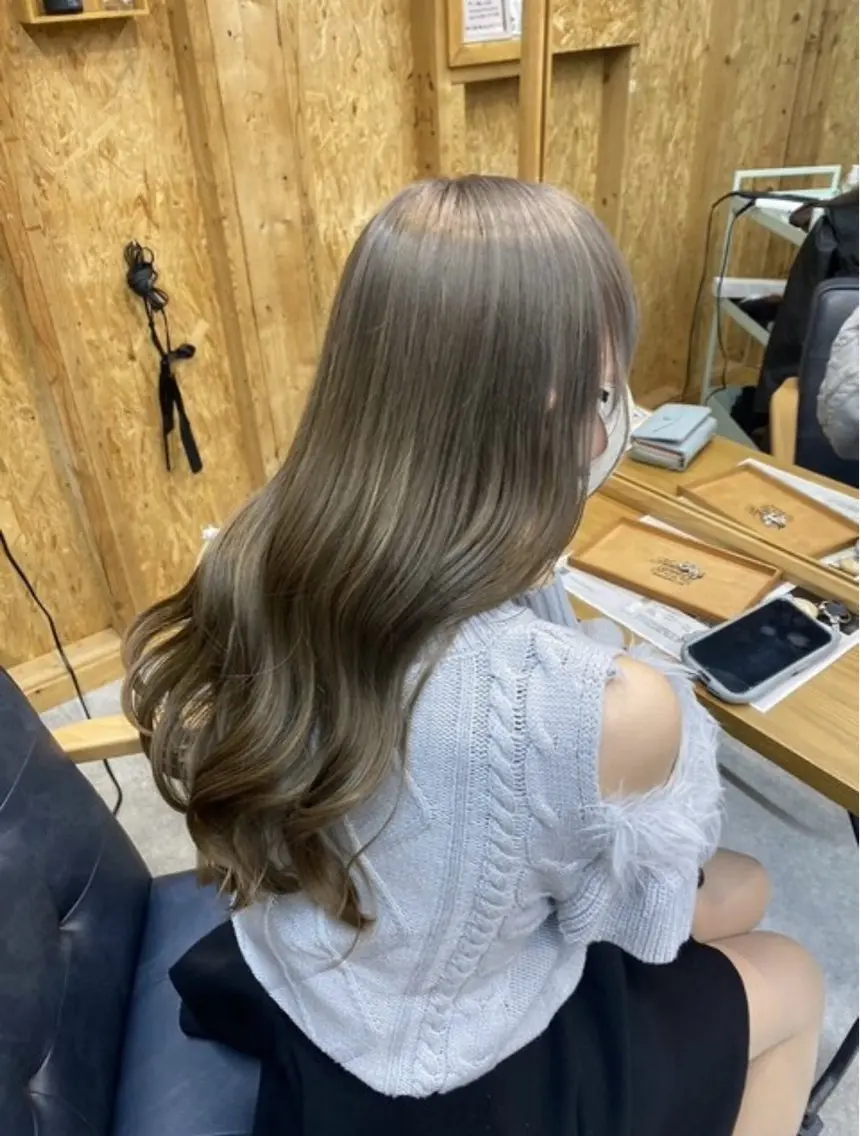 カラー 🎀ブリーチ＆カラー 🎀モデル募集のヘアスタイル