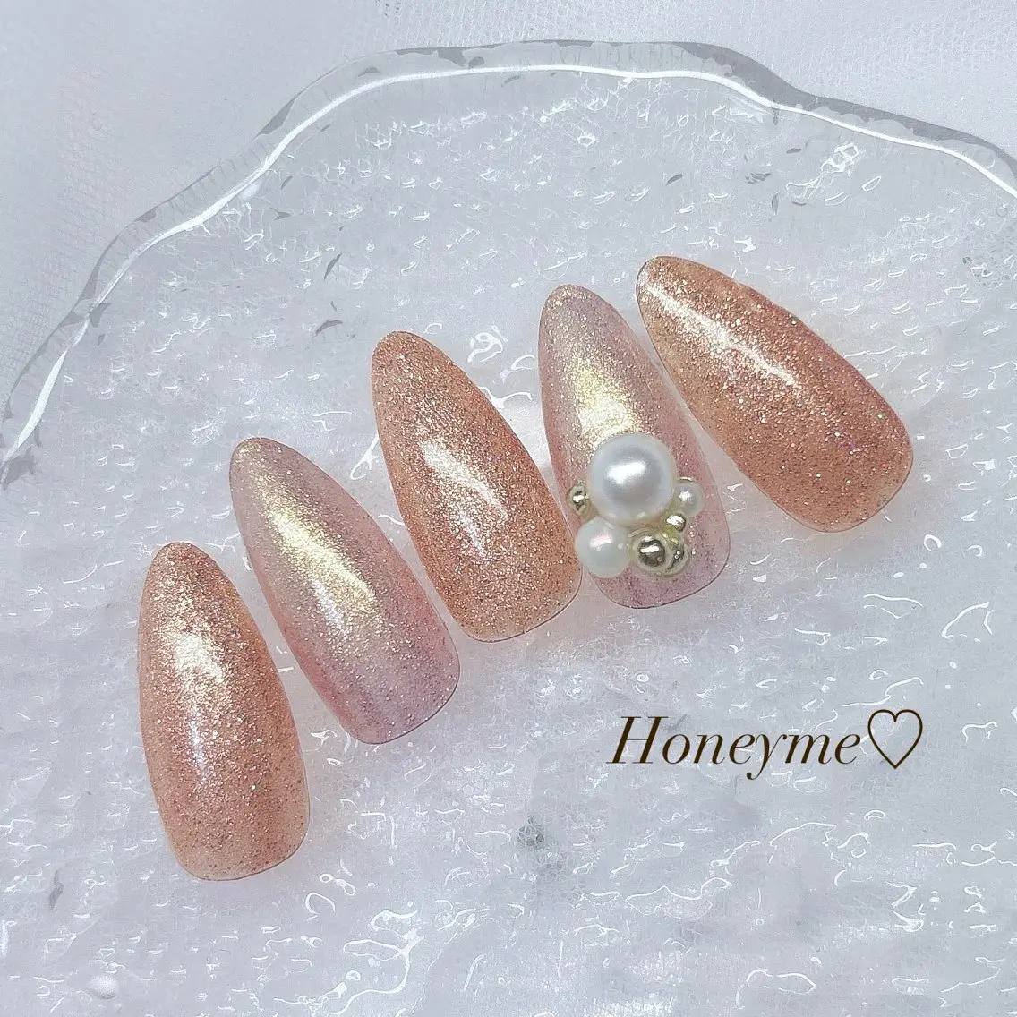 ネイル Honey me ❁⃘*.ﾟのネイルデザイン