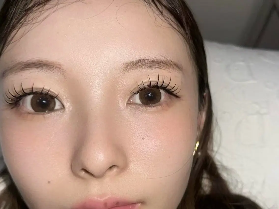 マツエク・マツパ 束感まつ毛 韓国風マツエク ナチュラル まつげパーマ 下まつげエクステ 阿部 カスミのマツエク・マツパデザイン