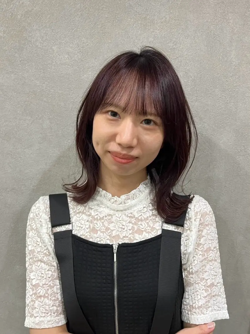 ミディアム カラー カット ヘアカラー 藤原史江 / DECOHAIRのヘアスタイル