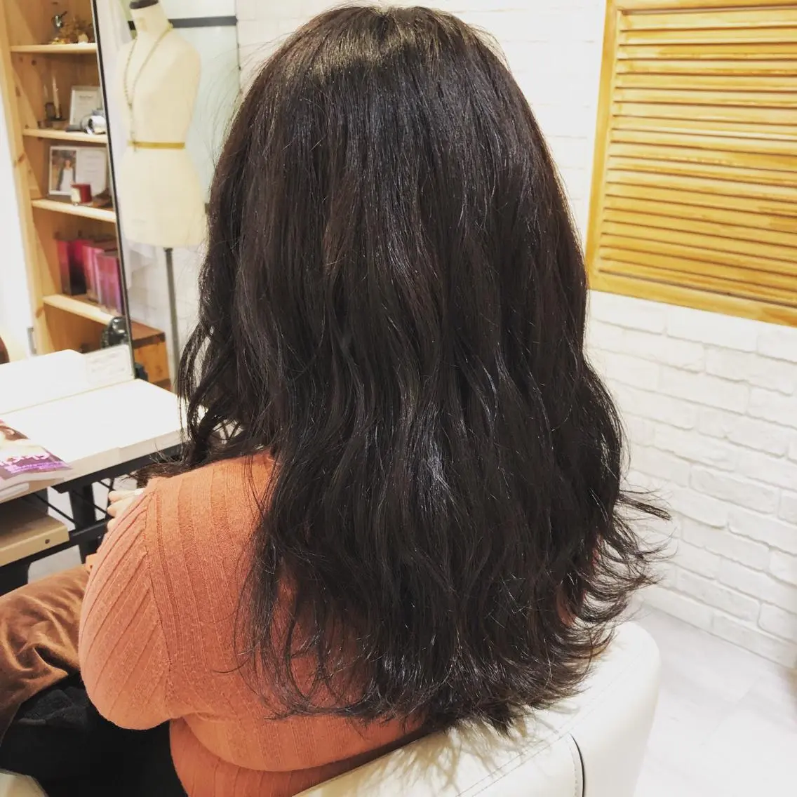 ロング カラー 金子 富士のヘアスタイル