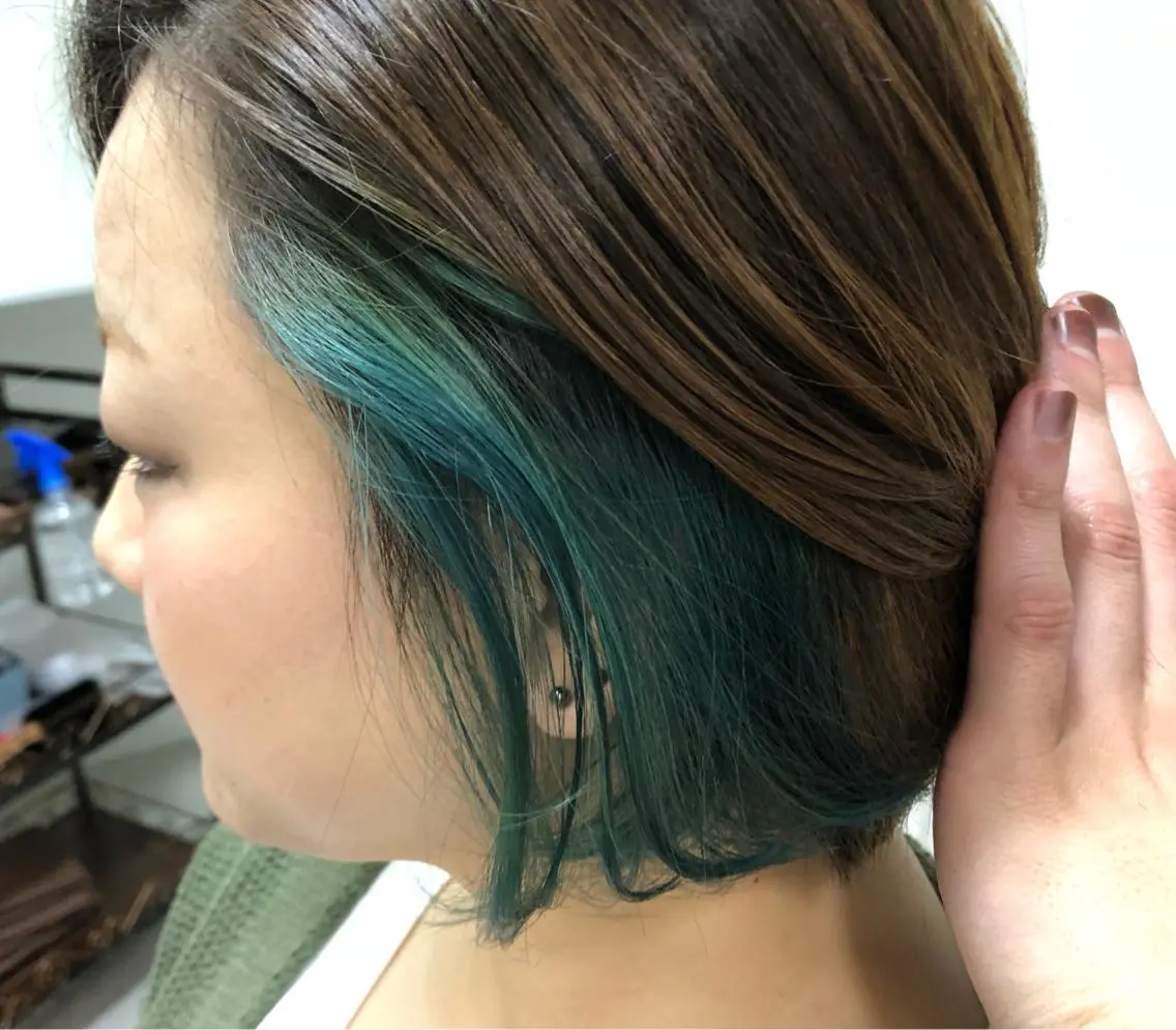 ショート ヘアカラー トリートメント 野中 洋介のヘアスタイル