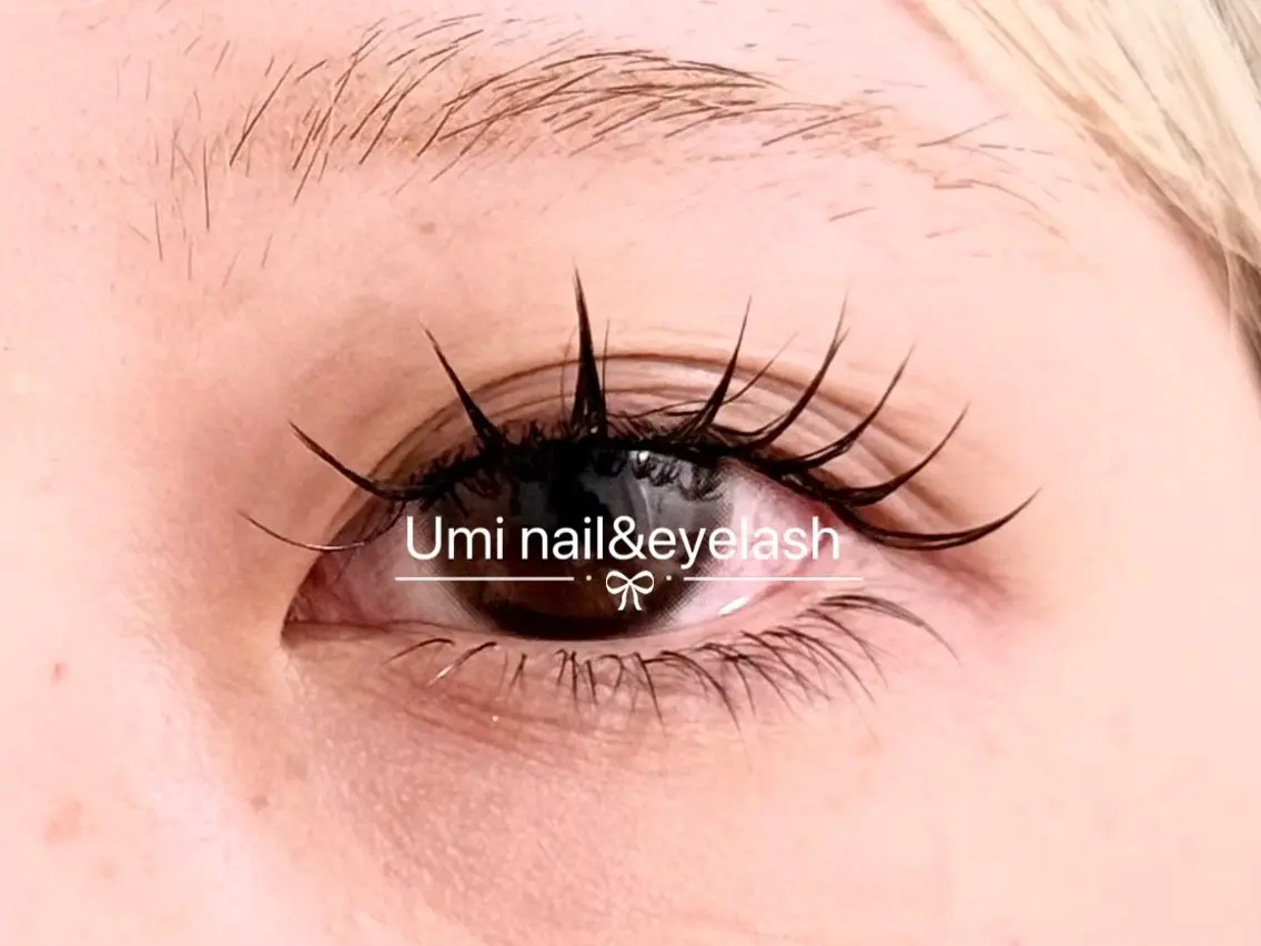 マツエク・マツパ 韓国風マツエク まつげパーマ ワンホンマツエク マツパ Umi nail& eyelash ゆみのマツエク・マツパデザイン