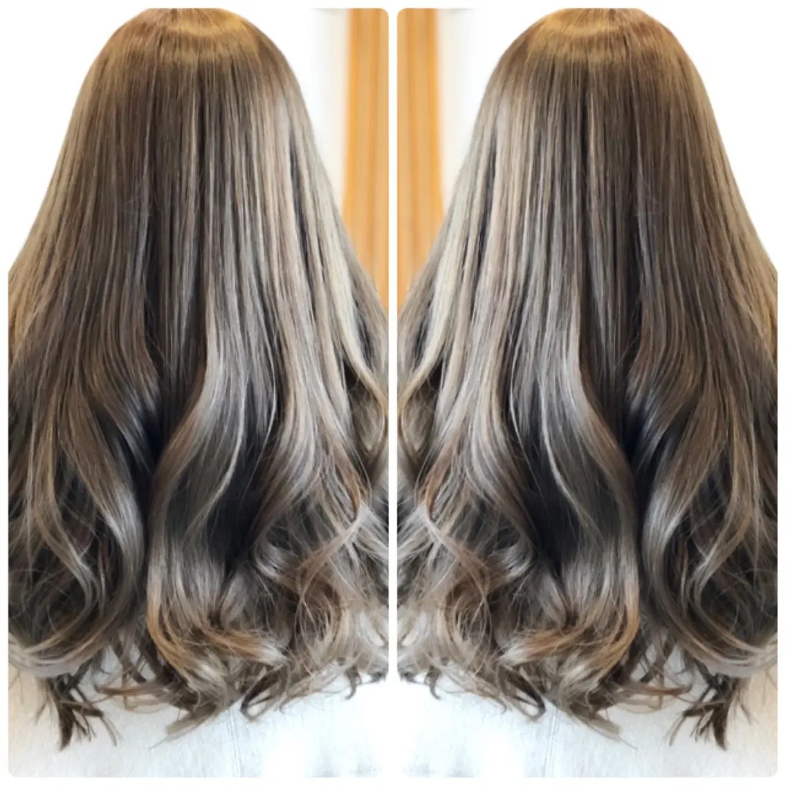 セミロング カラー グレージュ ヘアカラー トリートメント 小山内 龍一郎 店長のヘアスタイル