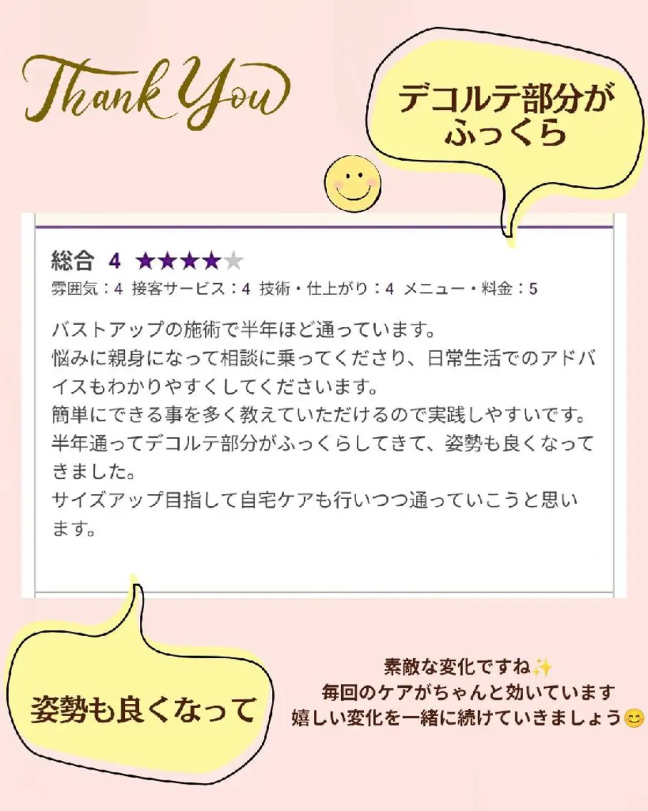 エステ マシュマロバスト coucouのエステ・リラクイメージ
