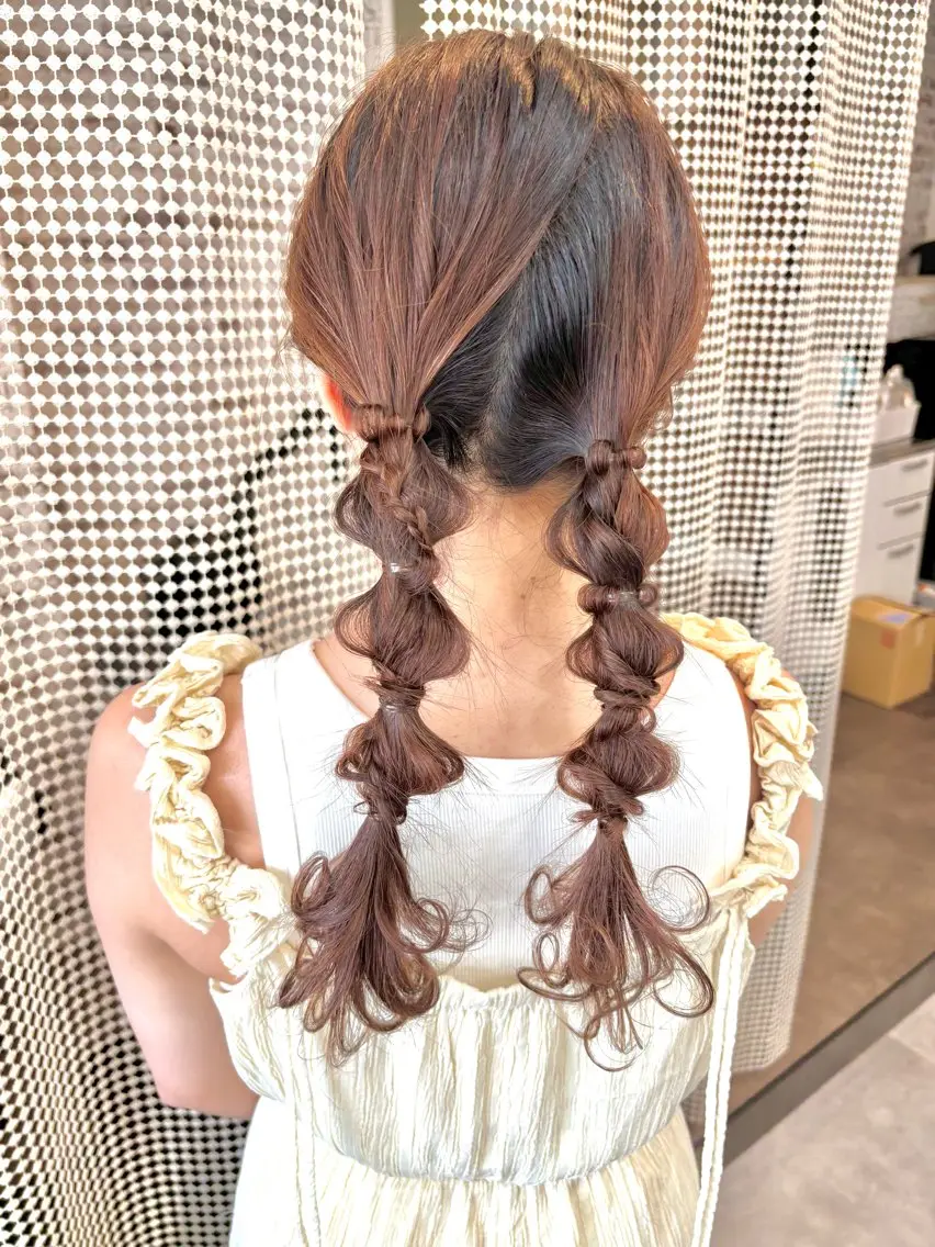 ロング rinrin 天文館のヘアスタイル