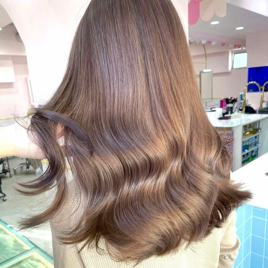 ロング カラー 🍀似合わせカラー 🍀あかりのヘアスタイル