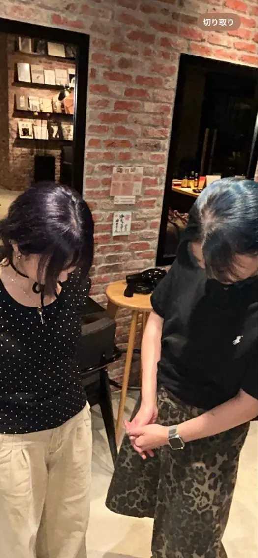 カラー 田中 美月のヘアスタイル