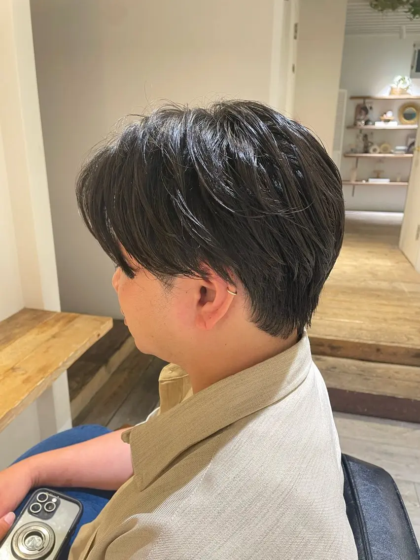 メンズ ふくだももこ🍑 メンズカットのヘアスタイル
