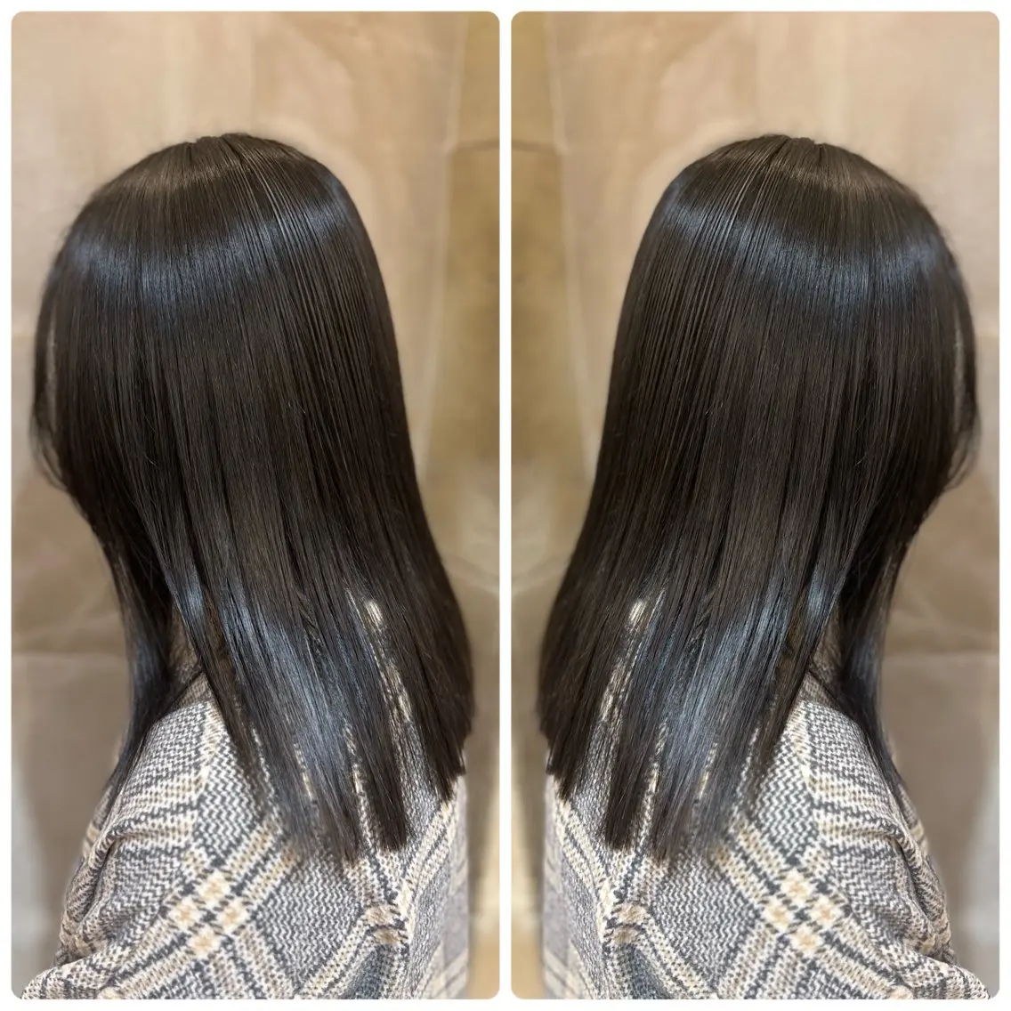 ミディアム カラー アッシュ ミント ヘアカラー トリートメント 小山内 龍一郎 店長のヘアスタイル