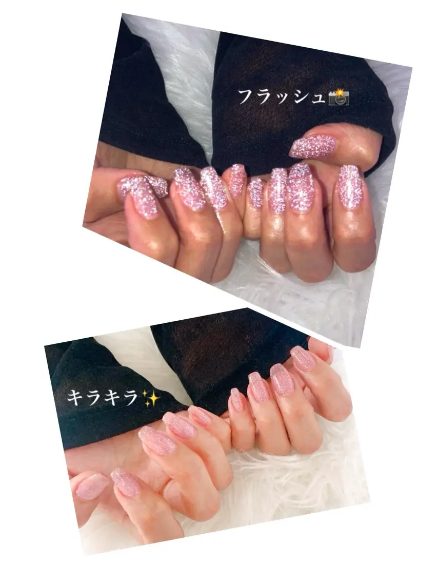 ☆都心で爆発人気☆フラッシュネイル5500円!キラキラカラー豊富に取り揃えてます♪【すぐ予約❌】の写真