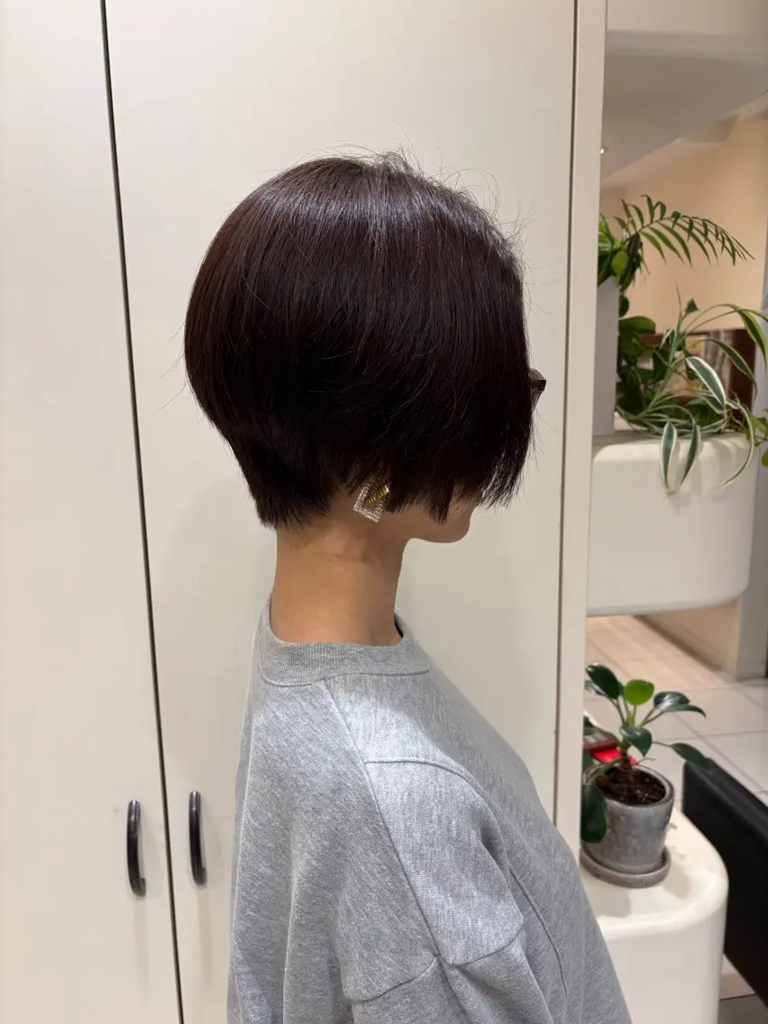 ショート ショートボブ ボブ ショートヘア arita miriのヘアスタイル