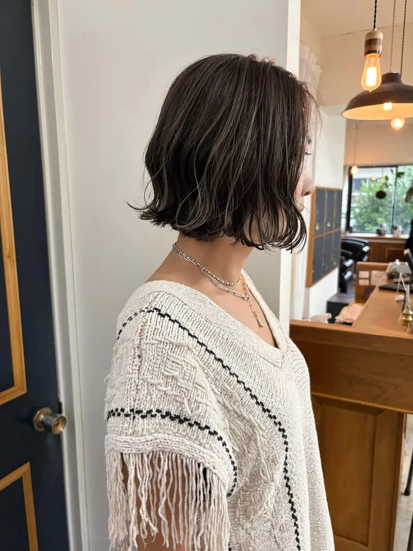 ショート カラー ブリーチ カット ヘアカラー トリートメント takada kohのヘアスタイル