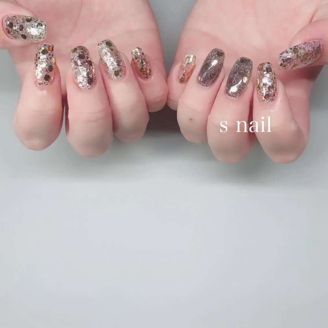 ネイル ワンカラーネイル ハンドネイル フットネイル s nail さとよしみゆきのネイルデザイン