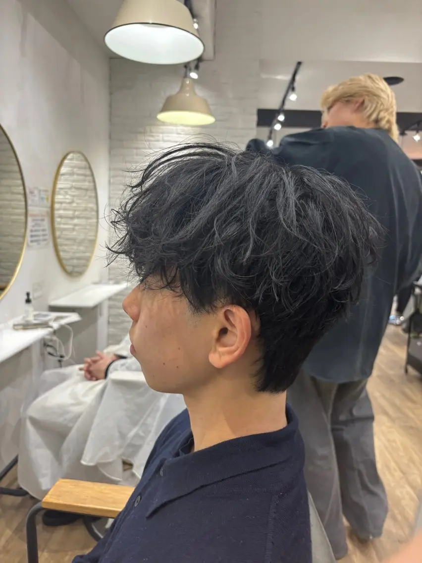 カット➕🌀シャドウパーマ🌀の写真