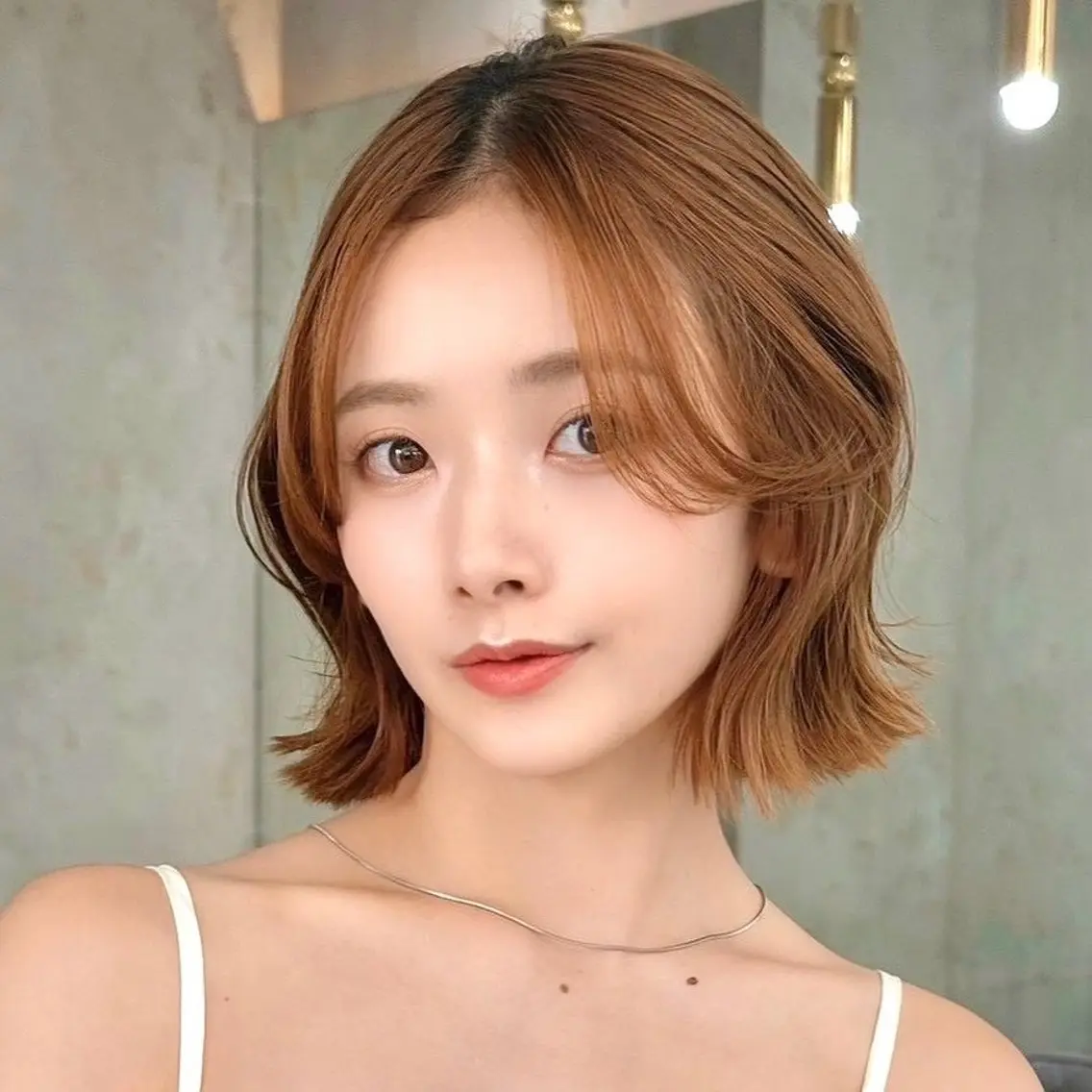 ミディアム 似合わせボブ🌟 髪質改善🎀村松優斗のヘアスタイル