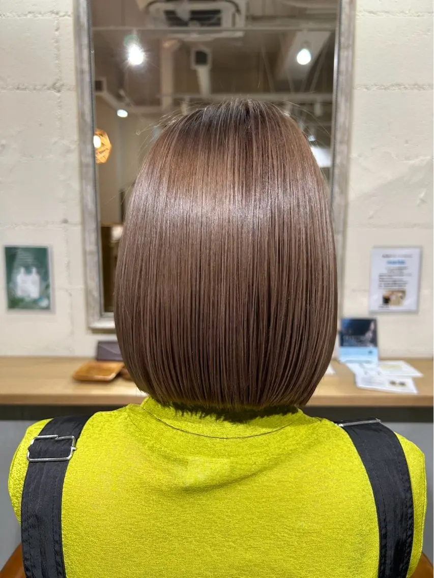 ショート カラー ブラウンカラー ナチュラルブラウン ヘアカラー 前野 祥太のヘアスタイル
