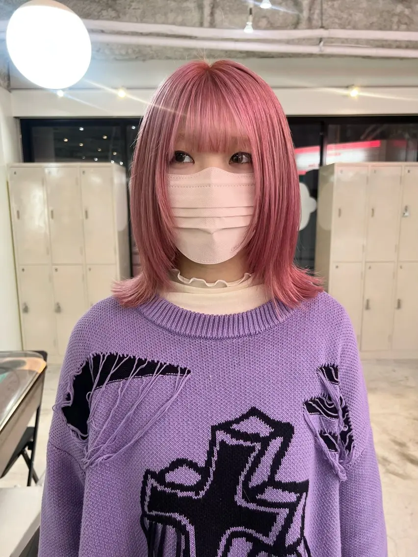 ミディアム 💥ウルフカット デザインあんな💥のヘアスタイル